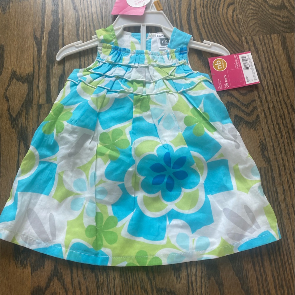 Carter’s dress with diaper cover